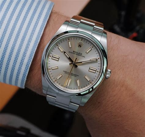 My new 2020 Oyster Perpetual 41mm in Silver  no wait list